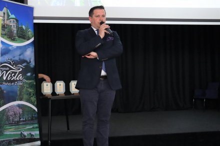 Burmistrz Wisły Tomasz Bujok